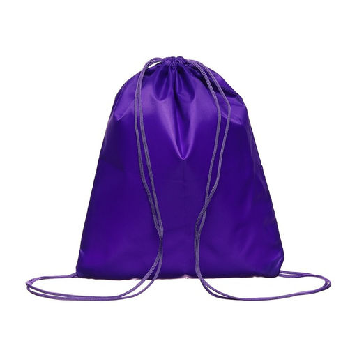 Цена за 2 шт. Мешок для обуви 420×340 мм, Calligrata «Стандарт», (мягкий полиэстер, плотность 210 D), фиолетовый