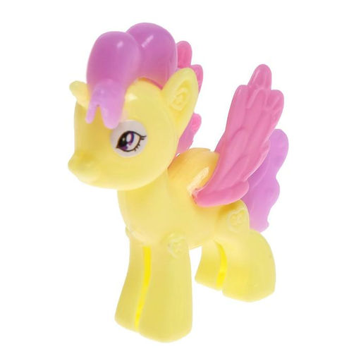 Цена за 20 шт. Пластмассовый конструктор Сказочная лошадка, 5 деталей, наклейки, цвета МИКС - Simaland фото 5