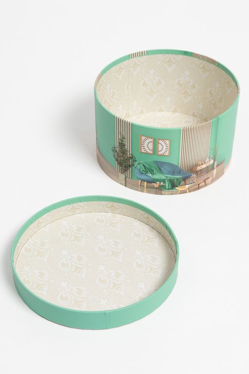 Коробки подарочные круглые 3 в 1 с рисунком, 21*21*11,5 см (SF-5642А) - Больше подарков фото 2