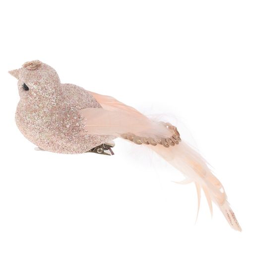 Изделие декоративное "Птичка", L11 W4 H4 см, 6в.