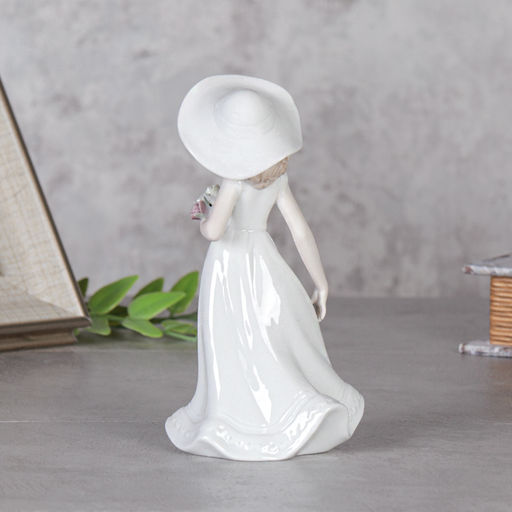 Статуэтка Девушка с цветами / HP3213 /уп 60/ - Галеонтрейд фото 8