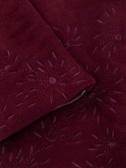 Перчатки женские ш+каш. IS00190 bordo - Eleganzza фото 3
