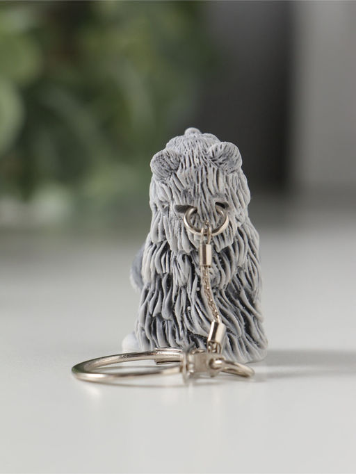 Брелок "Шаман в шкуре медведя" маленький, 4,1см