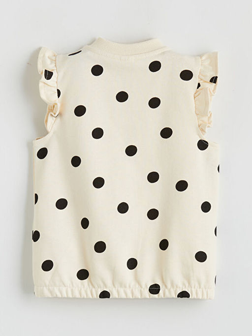 Kolej Yaka Puantiyeli K?z ?ocuk Yelek