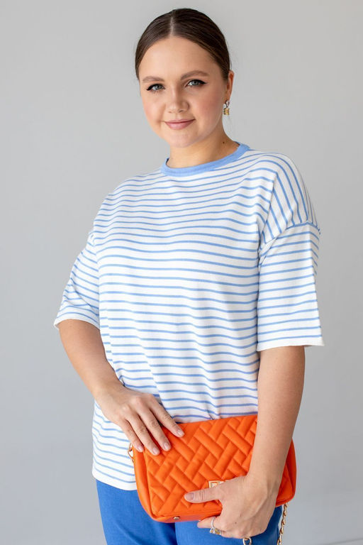 Джемпер Д-632 небесный - Took a look фото 2