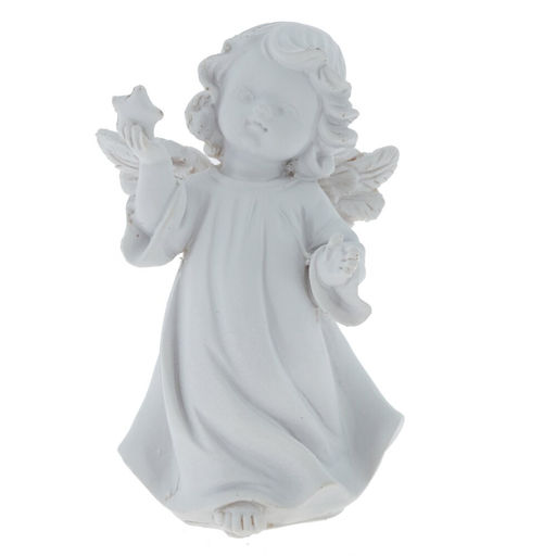 Фигурка декоративная "Ангел", L8 W7,5 H13 см, 2в.
