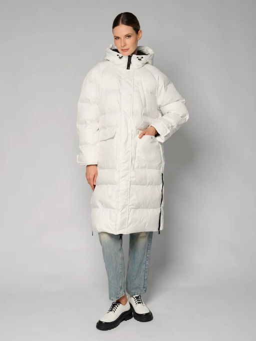 Пальто женское 12411-23036 white