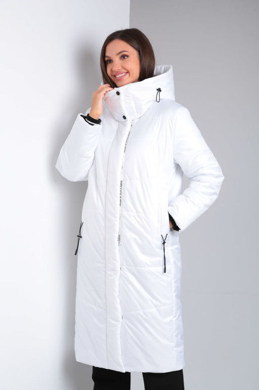 Пальто Diamant 1836 белый фото 5