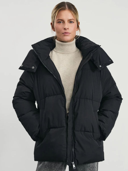 Куртка стеганая со съемным капюшоном / Zarina  фото 3