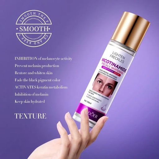 SADOER Осветляющий тонер для лица предупреждающий пигментацию, 100мл  фото 4