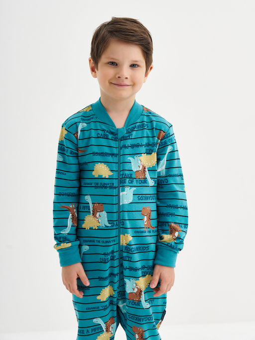 Комбинезон для сна для мальчика с принтом - Kogankids фото 6