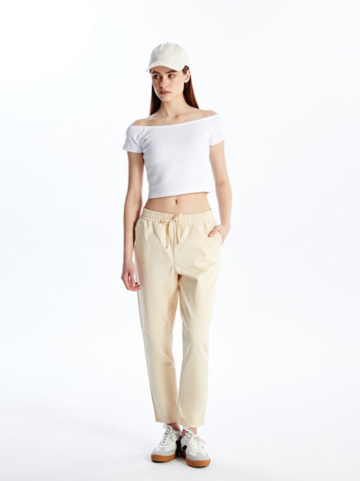 Beli Lastikli Kad?n Pantolon