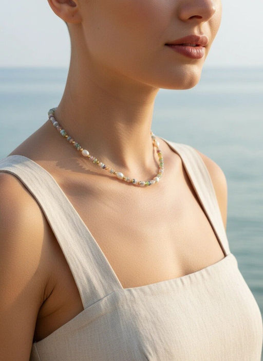 Чокер из натуральных камней