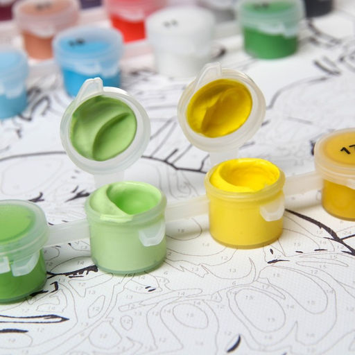 Картина по номерам на подрамнике 30×40 см, Мстители