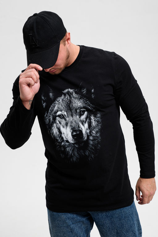 8514/1 Футболка с длинным рукавом мужская