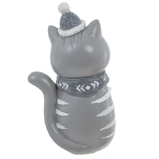 Фигурка декоративная "Кот", L13 W12 H25 см, 2в.