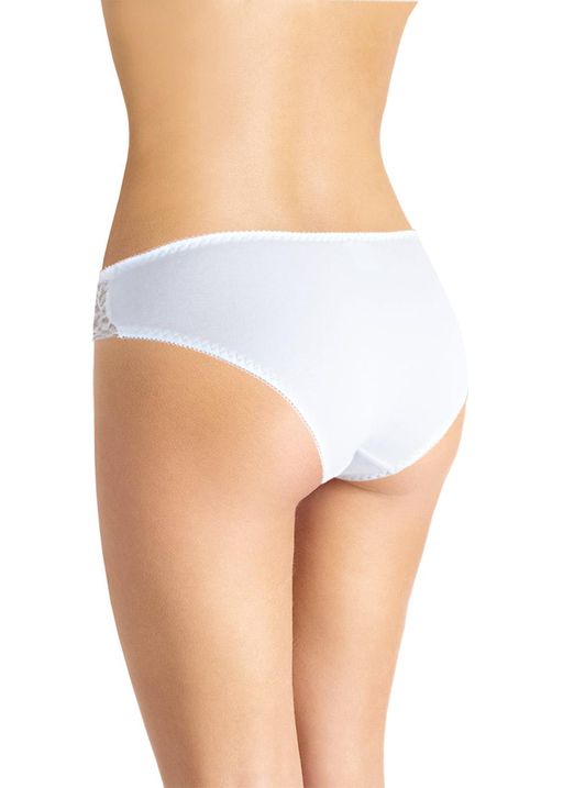 CLE B384/1 Бикини жен.кружево хл белый - Clever wear фото 2