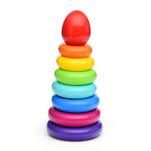 Пирамида "Капелька" 25см. 9 деталей (в сетке)