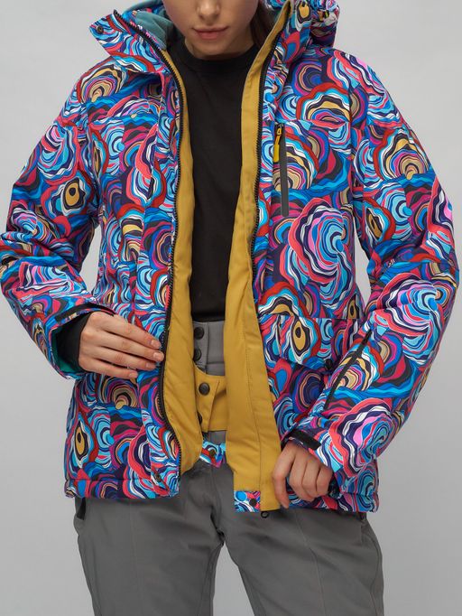 Горнолыжный костюм женский синего цвета 02302-1S - Chunmai фото 13