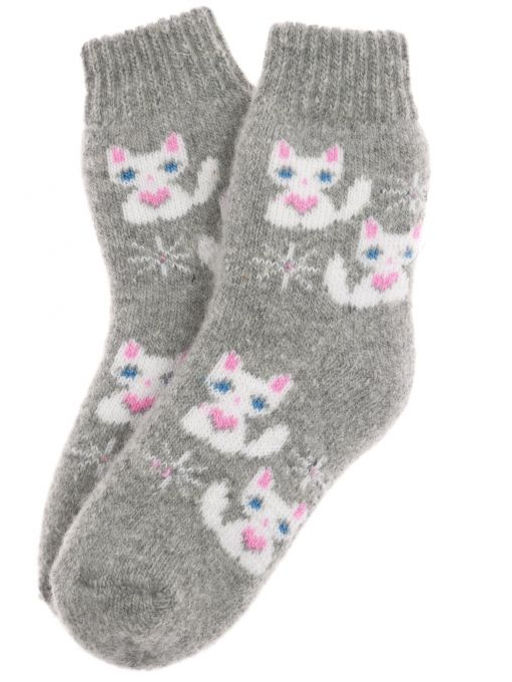 Носки детские "Котята и снежинки" 6720-1