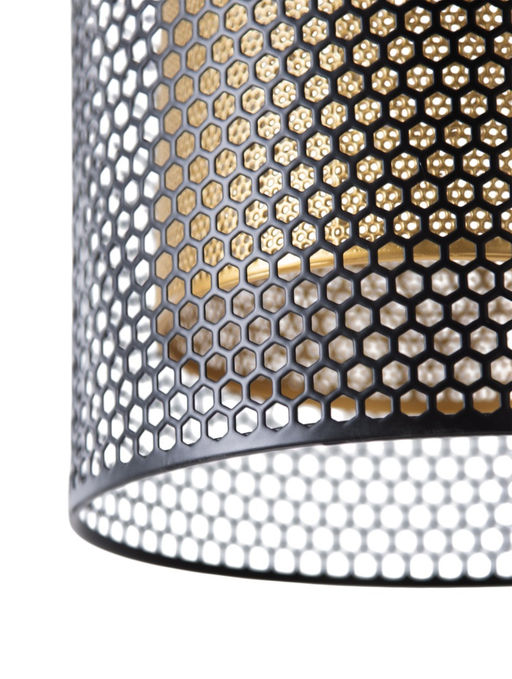 Светильник подвесной 10282/1, 1хE27, 60 Вт, чёрный