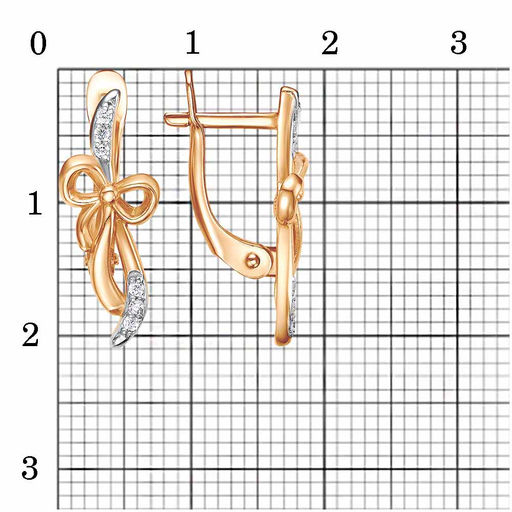 СЕРЬГИ 33815231Д - Красная пресня фото 2