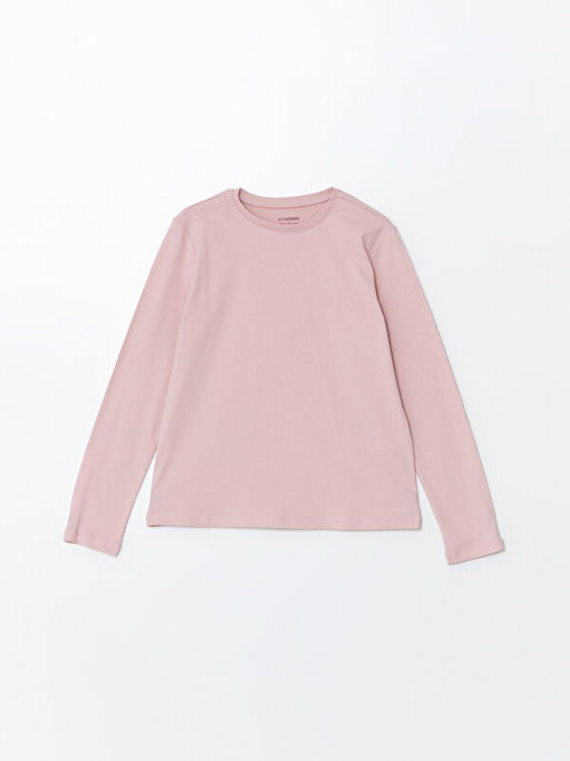 Bisiklet Yaka K?z ?ocuk Ti??rt 2li