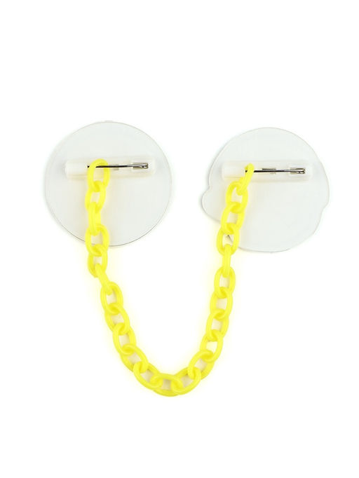 Цена за 2 шт. Значки на цепочке Смайл, 13?10 см, набор 2 шт.