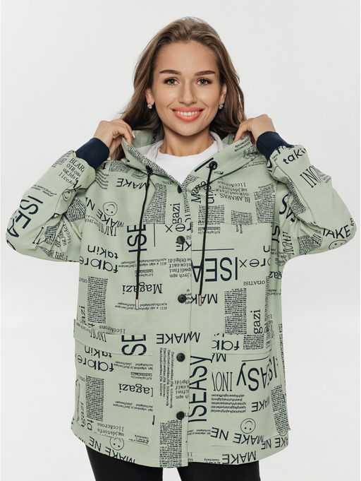 Драйв кофта женская (белый) - Lovetex фото 18