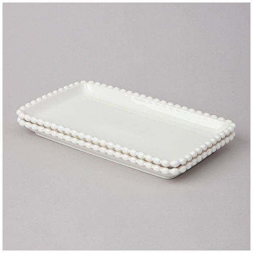 НАБОР БЛЮД LEFARD PEARL ПРЯМОУГ. 2 ШТ. 25*14,5*2,5 СМ  фото 4