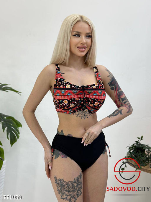 Раздельный купальник женский