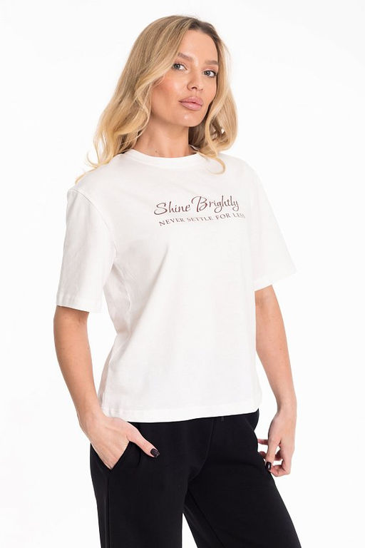 Футболка М325359Пм Молоко - Елена фото 5