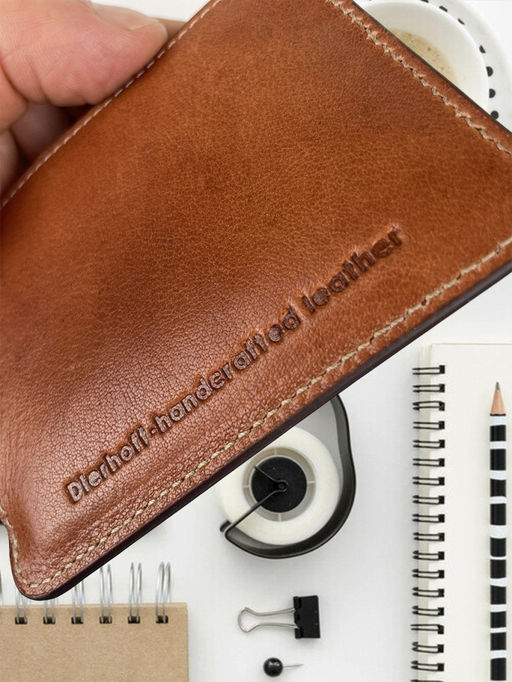 Мужской кожаный кардхолдер (кредитница) Dierhoff Д 6027-923/Р - Sergio valentini фото 2