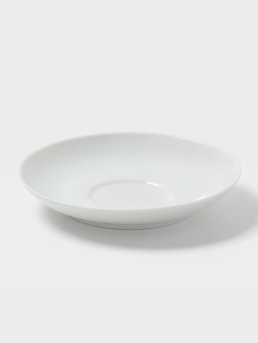 Блюдце Дулевский фарфор «Бельё», d=14 см, белое