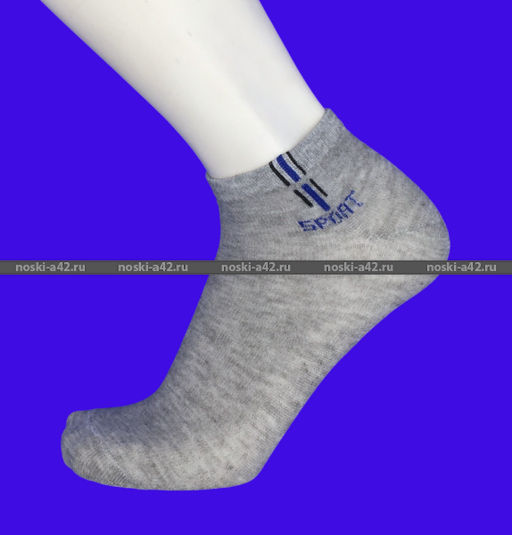 Цена за 12 пар. Береза носки мужские укороченные арт. D 09 ассорти 41-47 (фактически 40-43)  фото 4