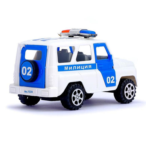 Машина инерционная Милиция, с открывающимися дверьми - Simaland фото 3