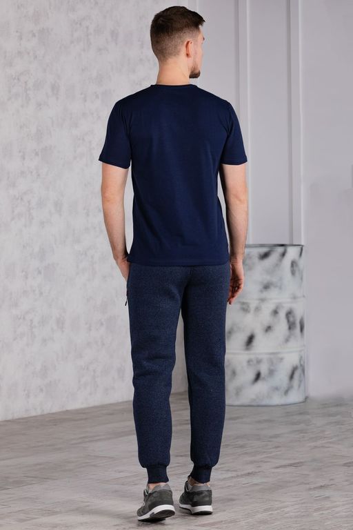 Брюки спортивные 
 3.MA004B-синий