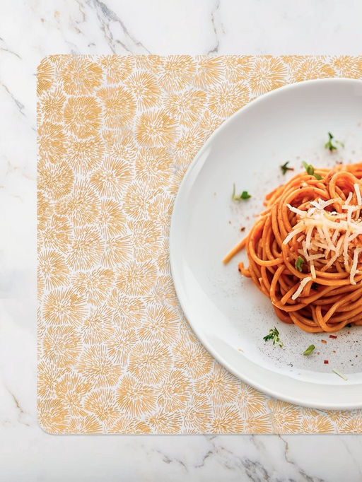 Цена за 2 шт. Салфетка сервировочная на стол Доляна «Салют», 45×30 см, золотая