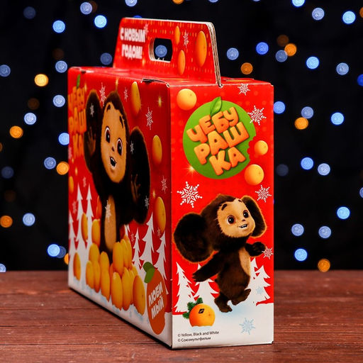 Подарочная коробка Чебурашка, Портфель широкий , 31 х 8,5 х 20,3 см - Simaland фото 8