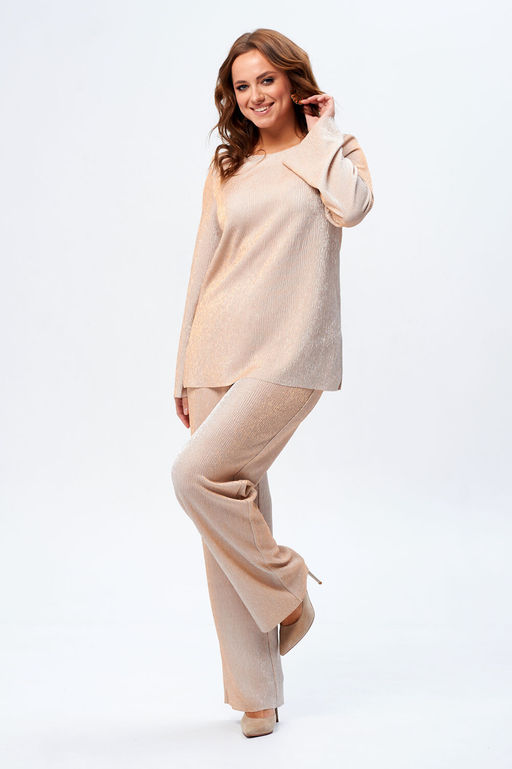Костюм Liona Style 919 бежевый  фото 4