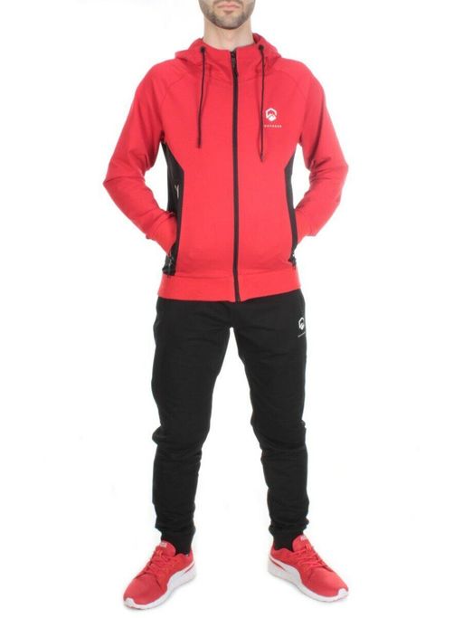 TA5087 RED Спортивный костюм мужской TEUYOEOR (75% хлопок 20% полиэстер 5% спандекс) - Fashion фото 2