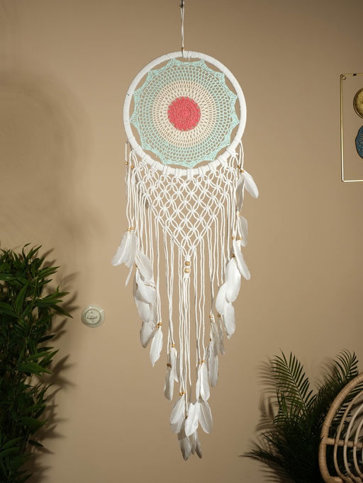 Ловец снов «Мятные тона», 32×90 см