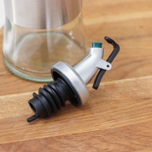 Бутылка стеклянная для соусов и масла Доляна Стиль, 320 мл, 6,525,5 см  фото 5