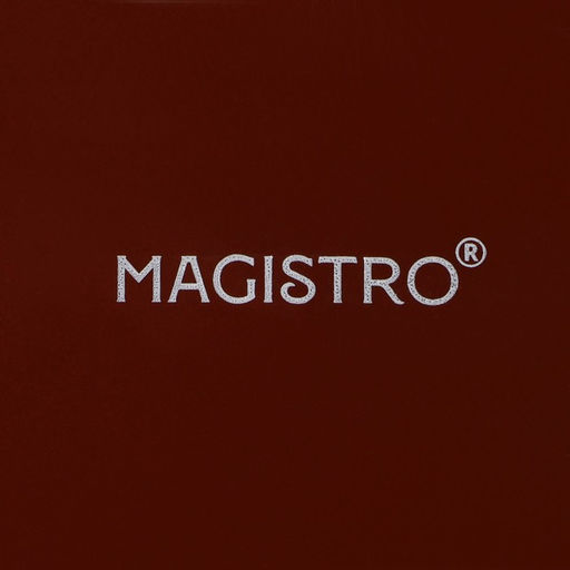 Кофейная пара фарфоровая Magistro Coffee time, 2 предмета: чашка 280 мл, блюдце d=15,5 см, цвет коричневый  фото 8