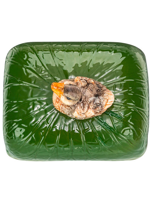 Масленка 16*12*12,5 см "Уточка", керамика