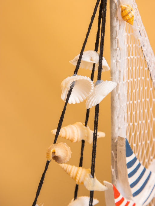 Сувенир «Кораблик с ракушками», 13×3×18 см