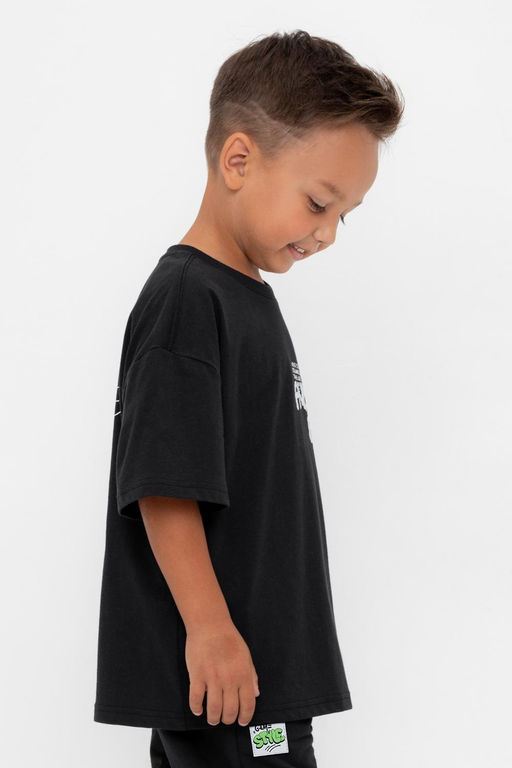КР 302741/черный к562 фуфайка (футболка) для мал - Crockid фото 4