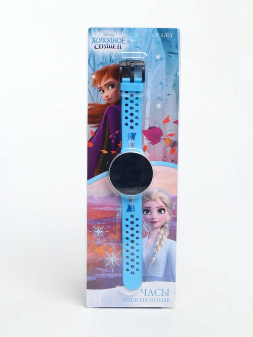 Часы детские электронные Disney «Холодное сердце», на батарейках