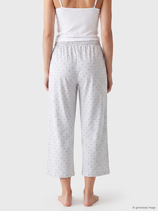 Puantiyeli Kad?n Kapri Pijama Alt? - Waikiki фото 3