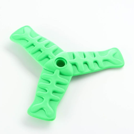 Бумеранг Рыбы тройной, 18,5 х 16,5 см, зелёный - Пижон фото 3